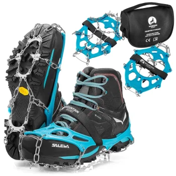 Tūrisma apavu dzelkšņi MOUNTAIN GOAT Standard M (37-40), zili