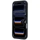 BMW M Blue Perfo Metal Logo MagSafe vāciņš iPhone 18 Pro Max / 17 Pro Max, melns