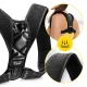 4Fizjo stājas korektors mugurai, melns