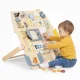 Liels koka attīstošais dēlis bērniem sensorais bizibords XL ECOTOYS