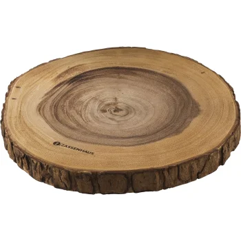 Zassenhaus Acacia apaļš servēšanas šķīvis, 32 cm, akācijas koks