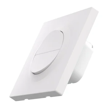 Sonoff MINI-ZB2GS-L-E divkanālu Zigbee viedais sienas slēdzis bez neitrālā vada