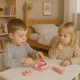 ECOTOYS koka ārsta komplekts bērniem ar somu, 24 piederumi