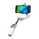 Aochuan Smart X2 viedtālruņa stabilizators ar RGB apgaismojumu, balts
