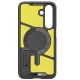 Spigen Tough Armor Mag vāciņš Samsung Galaxy S25 FE, melns un dzeltens