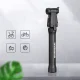 Velosipēda rokas pumpis ROCKBROS TM-1701P 80 PSI Presta un Schrader ventiļiem, melns