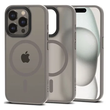 Tech-Protect MagMat MagSafe vāciņš iPhone 15 Pro - Titanium Matte
