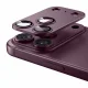 Tech-Protect Camfull Fit+ kameras aizsargstikls Apple iPhone 18 Pro Max, bordo