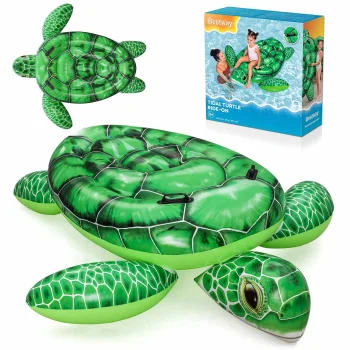 Piepūšamais peldēšanas matracis Bruņurupucis Bestway Tidal Turtle 41524, 150 x 145 cm