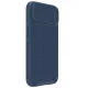 Vāciņš iPhone 14 Plus Nillkin Textured S Case ar kameras aizsegu, zils
