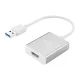 Orico UTH USB-A 3.0 uz HDMI adapteris, sudraba