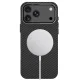 Tech-Protect Ion Carbon MagSafe vāciņš Apple iPhone 18 Pro / 17 Pro, melns/sudraba