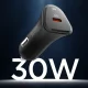 Spigen Essential EV301 30W auto lādētājs, melns