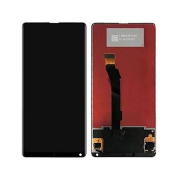 LCD ekrāns Xiaomi Mi Mix 2 ar rāmi, melns (ORG)