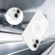 Tech-Protect MagSlim MagSafe vāciņš Apple iPhone 17, matēts balts