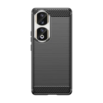 Carbon Case vāciņš Honor 90 Pro, melns