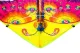 Lidojošais Pūķis Tauriņš 90 cm - rozā krāsā | Kids Flying Kite Butterfly 90 cm - pink