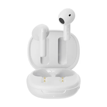 Bezvadu austiņas QCY Ailybuds E20 HT13 ANC Bluetooth 5.4 Baltas