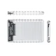 Orico 2139U3-V1 2.5\" HDD/SSD diska korpuss, USB 3.0 Micro-B 5 Gbps, caurspīdīgs