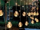 Ziemassvētku Aizkars, Virtene, Lampiņas, 138 LED, IP44, Silti Balts