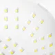 UV/LED manikīra un pedikīra lampa Glow F2 RP 220 W, Metāliskais rozā (57 LED, Dual LED, Low Heat Mode)