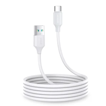 Joyroom Long-Lasting Series A9 USB-A / USB-C kabelis 3A 2m, balts