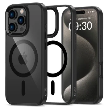 Tech-Protect iPhone 16 Pro vāciņš MagMat MagSafe, caurspīdīgs