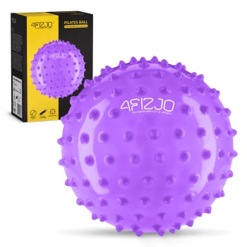 4Fizjo 1870 sensorā rehabilitācijas bumba ar radzēm, 20 cm, violeta