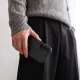 Atverams vāciņš Tech-Protect Smart Wallet priekš Samsung Galaxy S26 FE, Matte Black