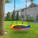 Ecotoys dārza šūpoles \"Stārķa ligzda\" 100 cm, daudzkrāsainas