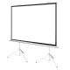 Maclean MC-712 Pārnēsājams projekcijas ekrāns ar diviem statīviem, 150\", 4:3, 300x225 cm