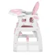 Ricokids 7091 Sinco 5-in-1 bērnu barošanas krēsliņš, rozā
