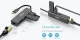 Choetech HUB-U02 USB-C adapteris uz RJ-45 un 3x USB 3.0, melns