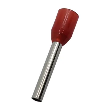 Izolēti vadu uzgaļi 6.0 mm² / 10AWG kabelim, 100 gab., sarkani