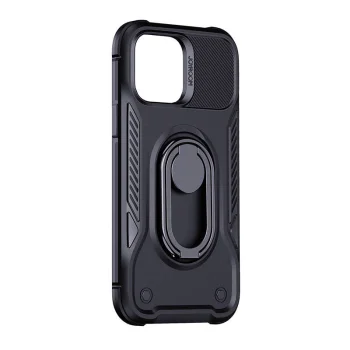 Joyroom JR-14S4 vāciņš iPhone 14 Pro Max ar statīvu, melns