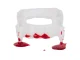 Mākslīgo zobu un asiņu komplekts Helovīnam, vampīra ilkņi, 14 ml