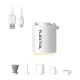 Flextail Tiny Pump X 2024 Pārnēsājams Sūknis, Balts