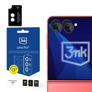 3mk Lens Protection Pro kameras aizsargstikls priekš Samsung Galaxy Z Flip 7, melns