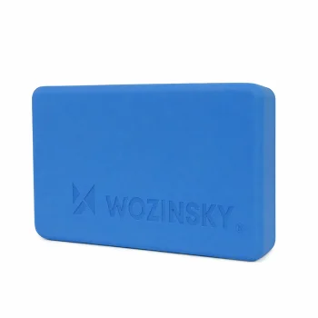 Wozinsky WKDJ-B1 jogas bloks pilatesam un stiepšanās vingrinājumiem, zils
