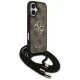 Guess 4G Big Logo Cord Strap Crossbody vāciņš iPhone 17, brūns