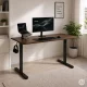 Elektriski regulējams galda rāmis ModernHome, 72–118 cm, melns