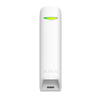 Ajax MotionProtect Curtain bezvadu aizkaru tipa kustības sensors, balts