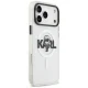 Karl Lagerfeld IML Karl Sketch Logo MagSafe vāciņš iPhone 17 Pro Max, caurspīdīgs