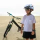 Wozinsky bērnu MTB veloķivere ar noņemamu nagu XS (48-52 cm), gaiši zila
