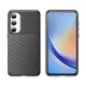 Triecienizturīgs vāciņš Samsung Galaxy A35, Thunder Case, melns
