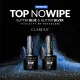 Claresa Top No Wipe hibrīda nagu lakas virskārta 5g Glitter Silver