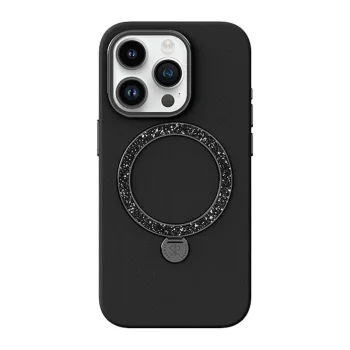 Aizsargvāciņš Joyroom PN-14L2 Dancing Circle priekš iPhone 14 Pro ar MagSafe, melns