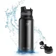 Termopudele Rockbros 35210029001 velobraukšanai un sportam 550 ml, melna