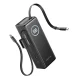 Ārējais akumulators EcoFlow RAPID 25000mAh 170W ar iebūvētiem USB-C kabeļiem