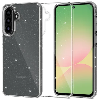 Tech-Protect FlexAir vāciņš Samsung Galaxy A36 / A37 5G - Caurspīdīgs ar spīdumiem